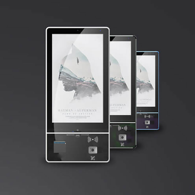 Indendørs selvbetjening bestilling af billetkiosker til betalingsterminal